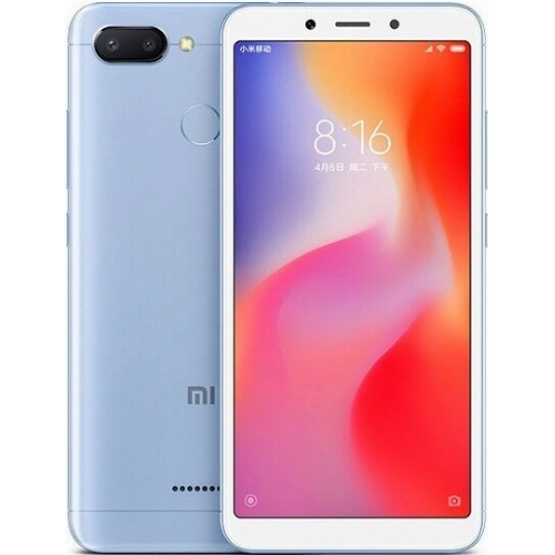 Смартфон Xiaomi Redmi 6, 4.64 ГБ, синий